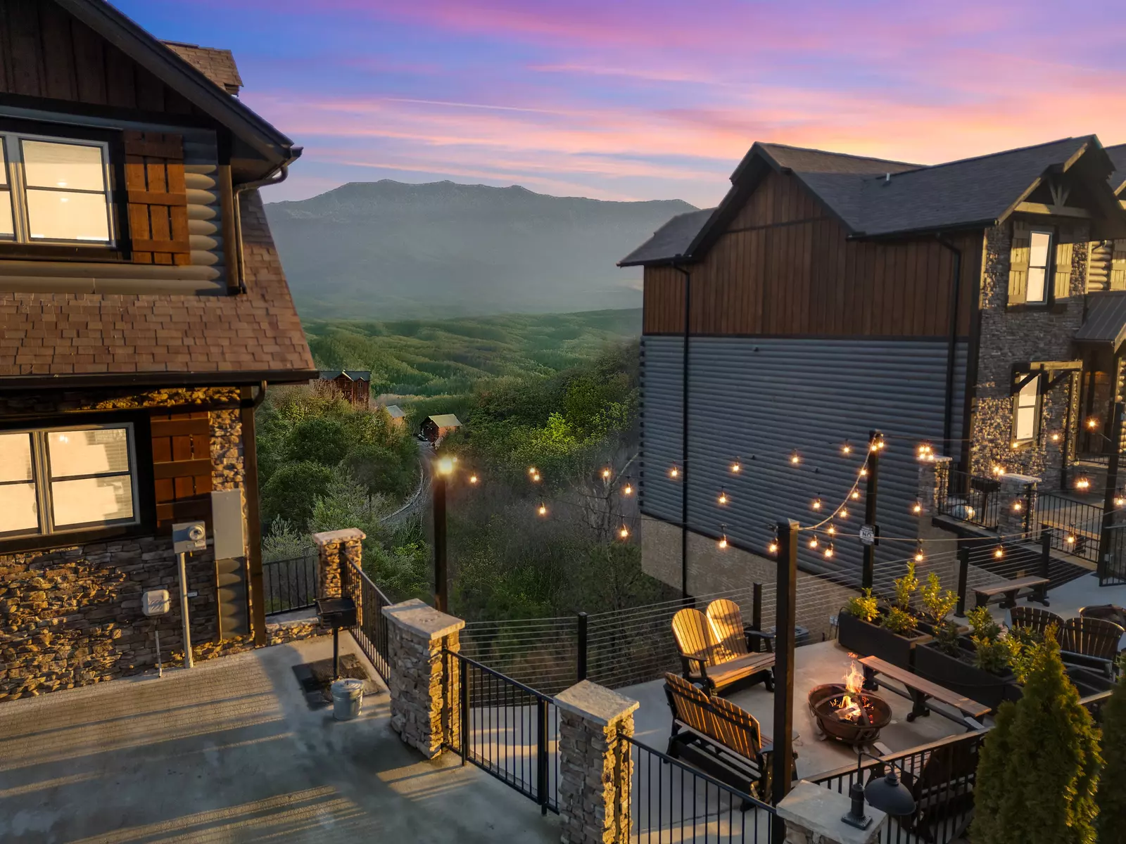 smoky mountain cabins with mountain views