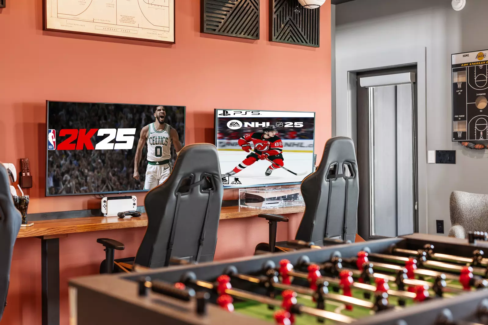 cabin with game room